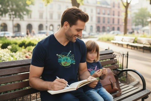 Playera Hombre, personalizada con dibujo de tu hijo