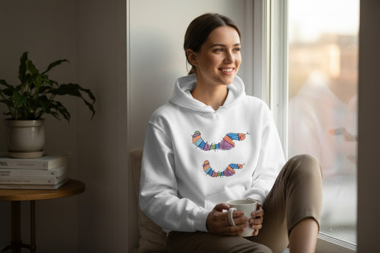 ♀️♂️ Sudadera Con Gorro Unisex Bordada